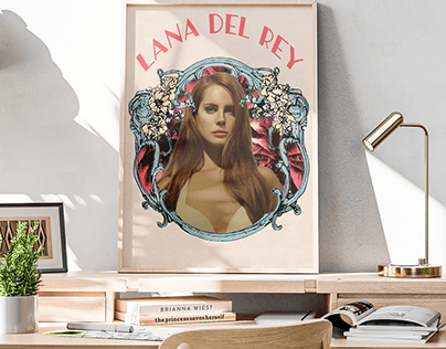 Lana Del Rey Poster v2