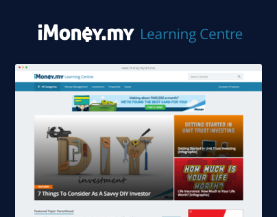 iMoney - Learning Centre Redesign
