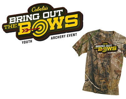 Cabela's Bring Out The Bows Logo Option 1