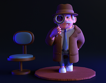 3D Character - Detective