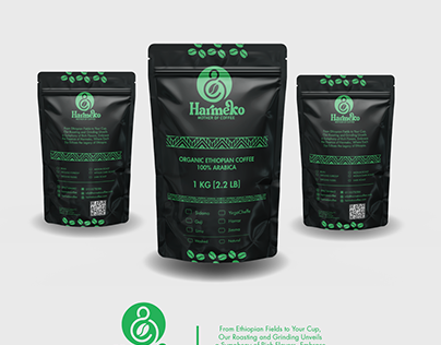 Harmeko Coffee Packaging design