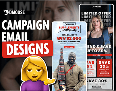 DMoose Marketing Email Design Campaign