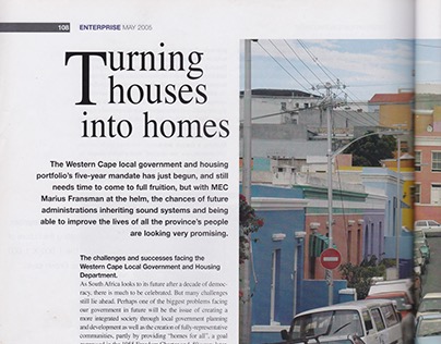 Enterprise Magazine Feature: Turning Houses into Homes
