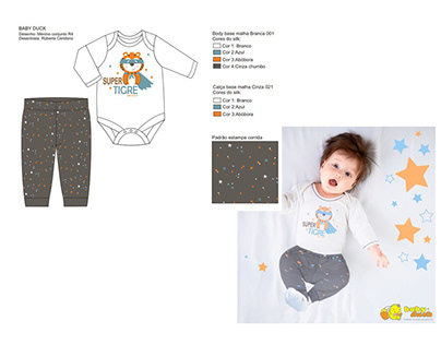 Pattern for baby clothes