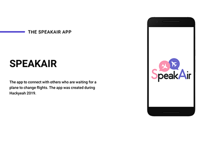 SpeakAir app
