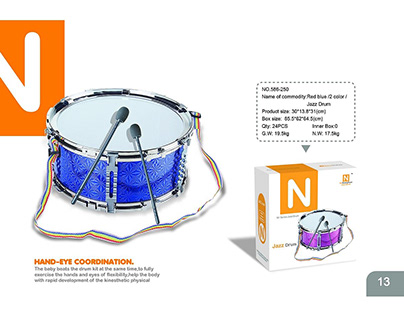 Get Comdaq Jazz Mini Drum Set for Kids