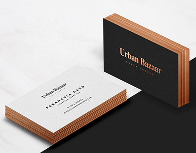 Urban Bazaar business card
