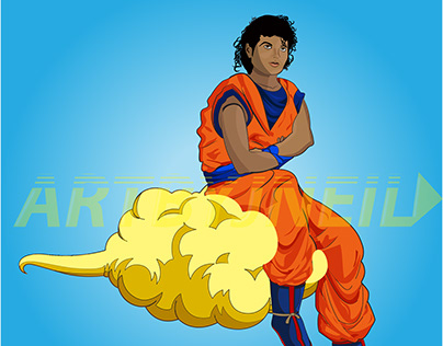 Micheal Jackson as Goku