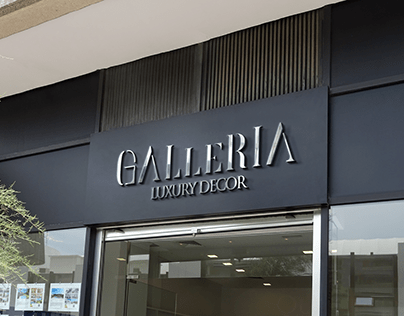 Galleria Luxury Decor (Brand Design)