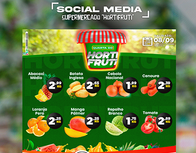 Social Media | Mercado "Hortifruti"