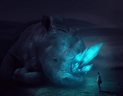 Giant Fantasy rhinoceros