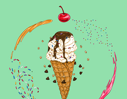 Ice Cream Mandala