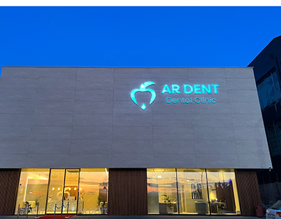 AR DENT (Dental Clinic) Brand Identity