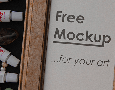 Free Mockup "Dark Academia"