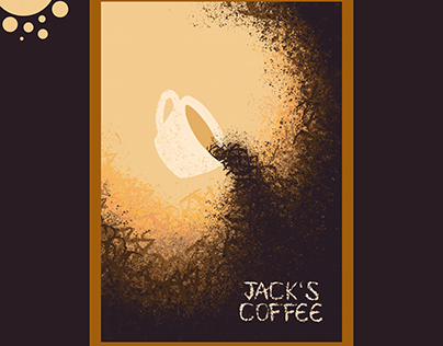 Criação de fonte display - Jack's Coffee