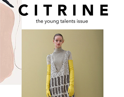 Editorial Design "Citrine"