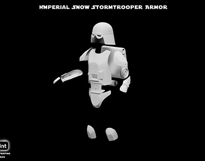 Snow Imperial Stormtrooper Armor Set (3D model, .stl)