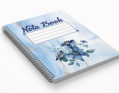 Floral Class Note Book Design