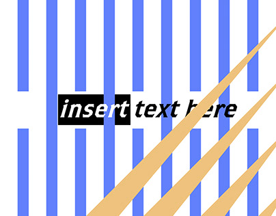 Insert text here poster