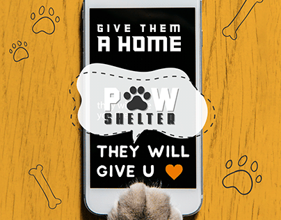 Paw Shelter Social Media Campaign