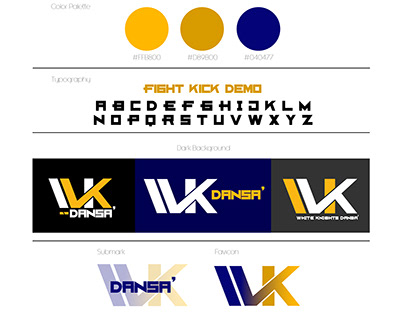 WK Dansa Logo Design