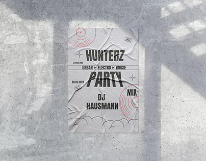 Project thumbnail - Hunterz Party (soirée mix) Le Blue Zinc