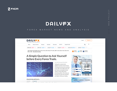DailyFX Web Renewal Project