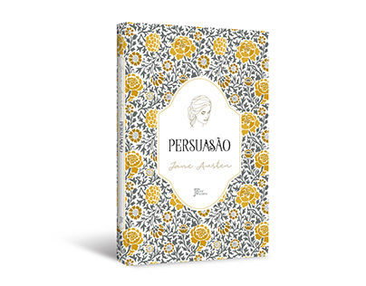 Book cover design of "Persuasão"
