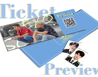 EXO-SC Fancon Ticket Design