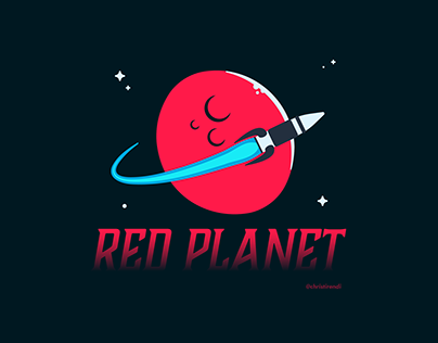 Red Planet Logo Concept