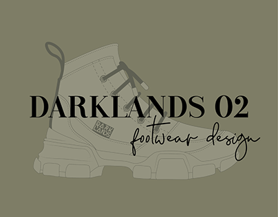 Footwear Design_"Darklands 02" 2021