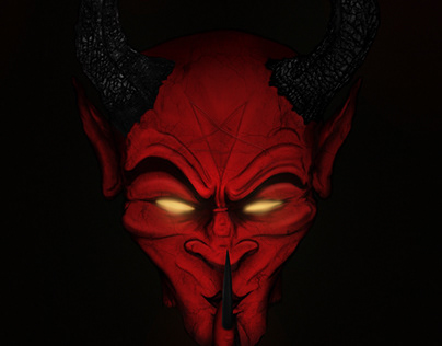 Satanás Ilustración lápiz / digital