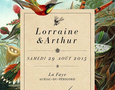 Lorraine & Arthur / Wedding Design