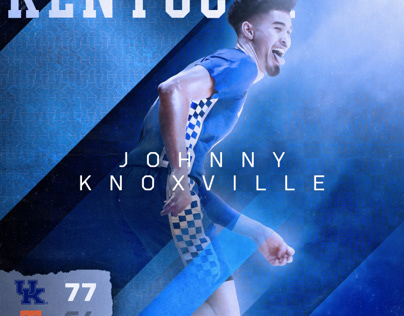 Johnny Juzang Kentucky-Tennessee Win Graphic
