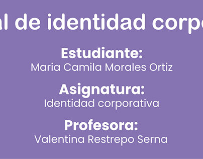 Manual identidad corporativa Cami Arte Digital