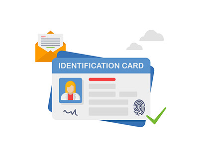Identification card, citizen woman card 👇🏼
