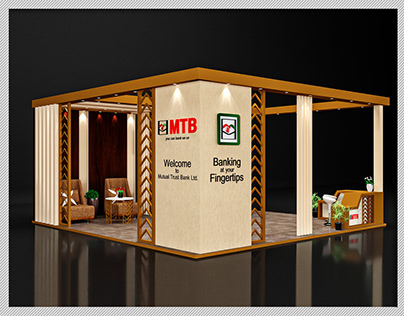 3D Stall Design For Mutual Trust Bank LTd.