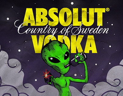 Absolut Vodka - Alien Especial Edition