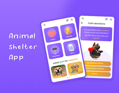 Animal shelter app