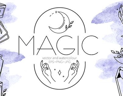 MAGIC vector&watercolour