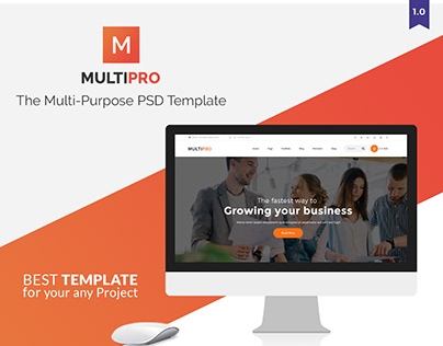 MultiPro | Multi-Purpose PSD Template