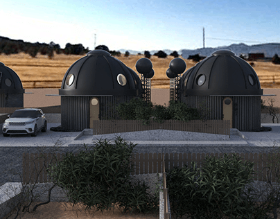 The Cocoon micro home.