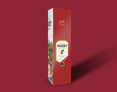 Paddy Irish Whiskey Secondary Packaging
