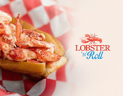 Lobster 'n' Roll Branding