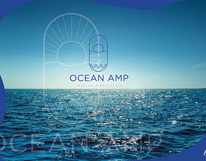 Project thumbnail - Charte graphique / LOGO & Déclinaisons / Ocean AMP