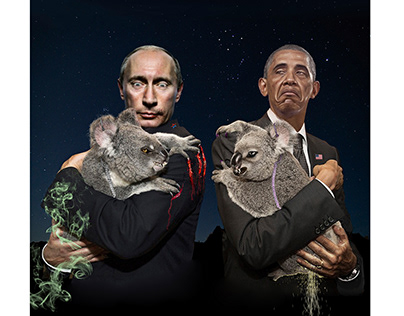 Putin & Obama Down Under