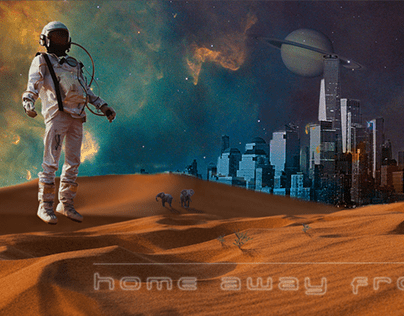 Life on Mars Photoshoped Bilboard