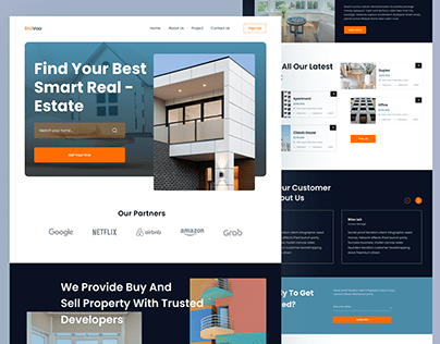 Real-estate Website Design