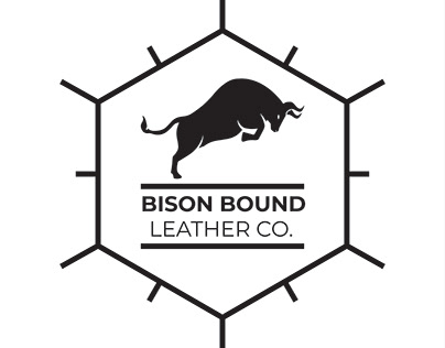 Bison Bound Leather Co. Logo Design