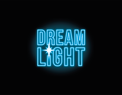 Project thumbnail - Dream Light - Music Band Neon Logo